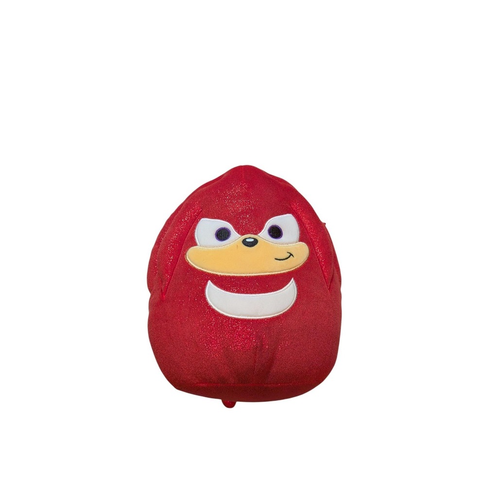 Squishmallows 8" Metallic Sonic the Hedgehog Red Knuckles Plush Doll Toy